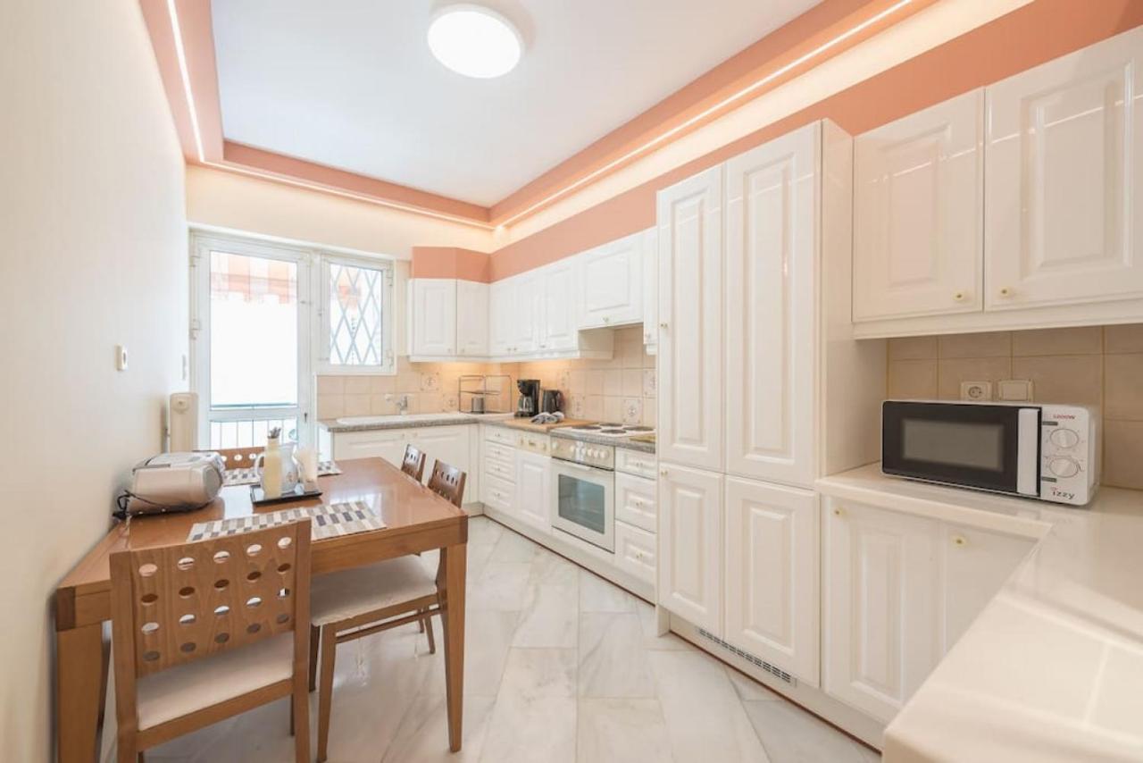 Central 3Br Apartment Next To Panormou Metro! Athena Bagian luar foto